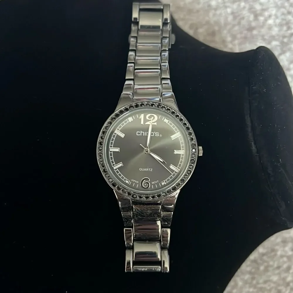 Chicos Gunmetal Watch